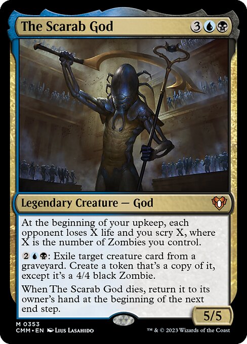The Scarab God (cmm) 353 The Scarab God (cmm) 353