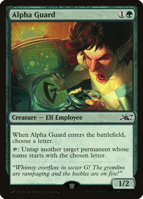 Alpha Guard (Unfinity #415)