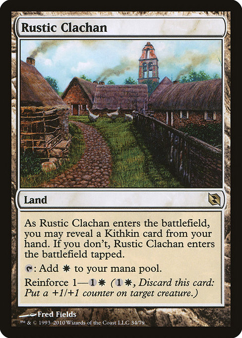 Rustic Clachan (Duel Decks: Elspeth vs. Tezzeret #34)