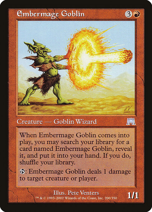 Gobelin ambremage|Embermage Goblin