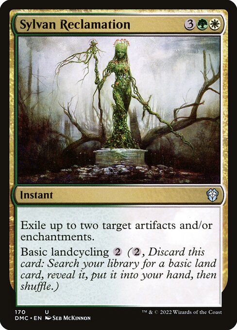 Sylvan Reclamation (Dominaria United Commander #170)