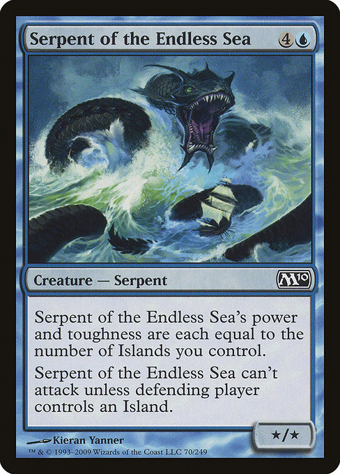 Serpent of the Endless Sea (Magic 2010 #70)
