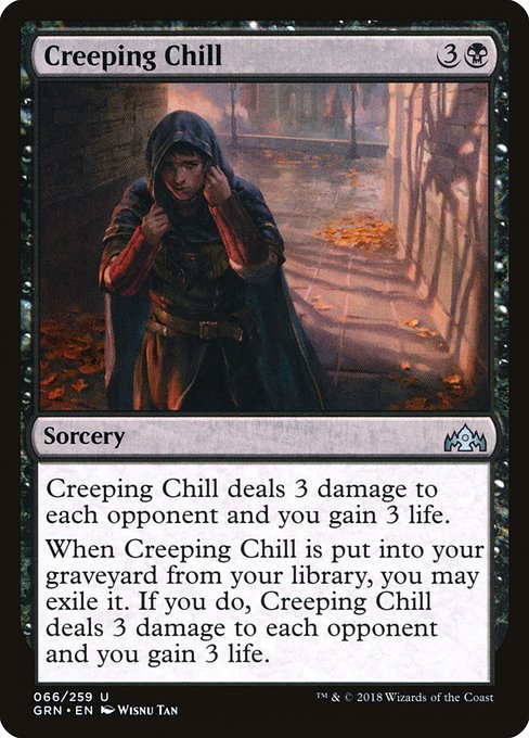 Creeping Chill (Guilds of Ravnica #66)