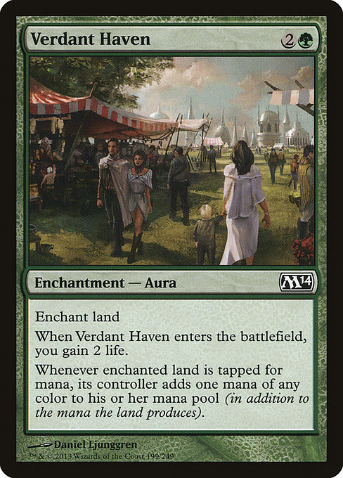 Verdant Haven (Magic 2014 #199)