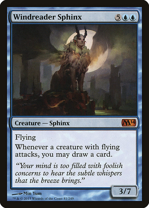 Windreader Sphinx (Magic 2014 #81)