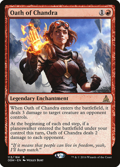 Oath of Chandra (Oath of the Gatewatch #113)