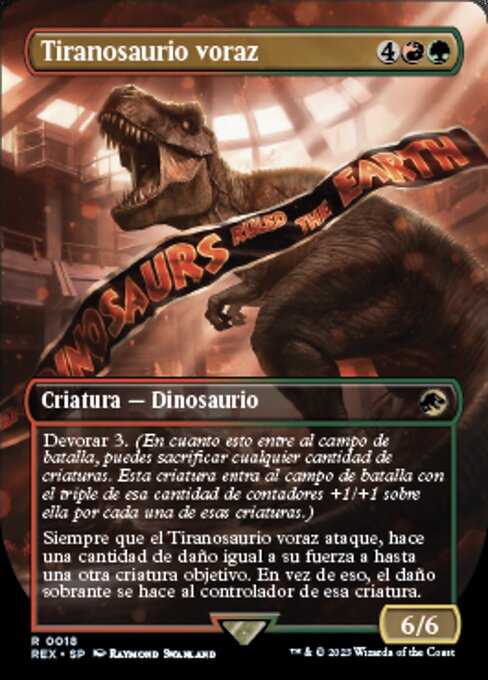 Ravenous Tyrannosaurus (Jurassic World Collection #18)