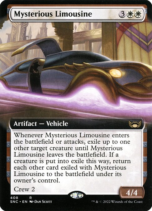 Mysterious Limousine card image