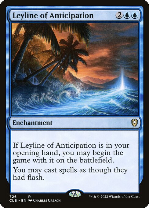 Leyline of Anticipation (Commander Legends: Battle for Baldur's Gate #726)