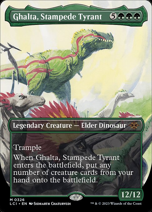 Ghalta, Stampede Tyrant (The Lost Caverns of Ixalan #326)