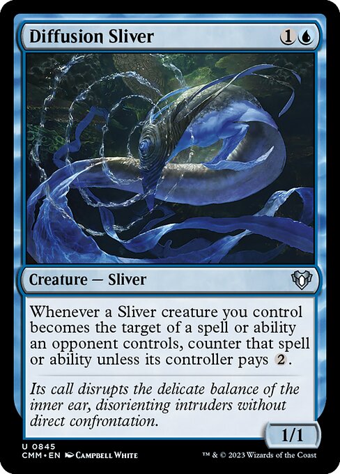 Diffusion Sliver (Commander Masters #845)