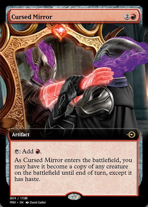 Cursed Mirror (Magic Online Promos #90120)
