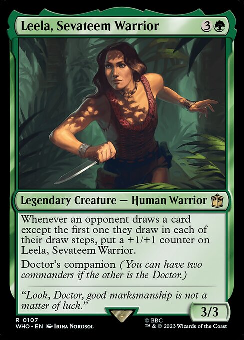 Leela, Sevateem Warrior card image