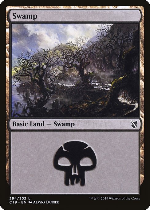 Swamp (Commander 2019 #294)