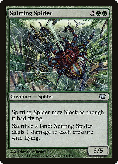 Spitting Spider (Eighth Edition #280★)