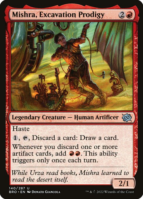 Mishra, Excavation Prodigy card image