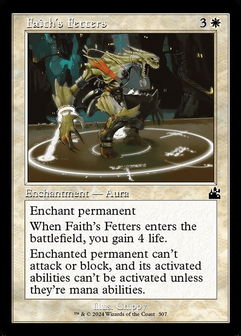 Faith's Fetters (Retro Frame)