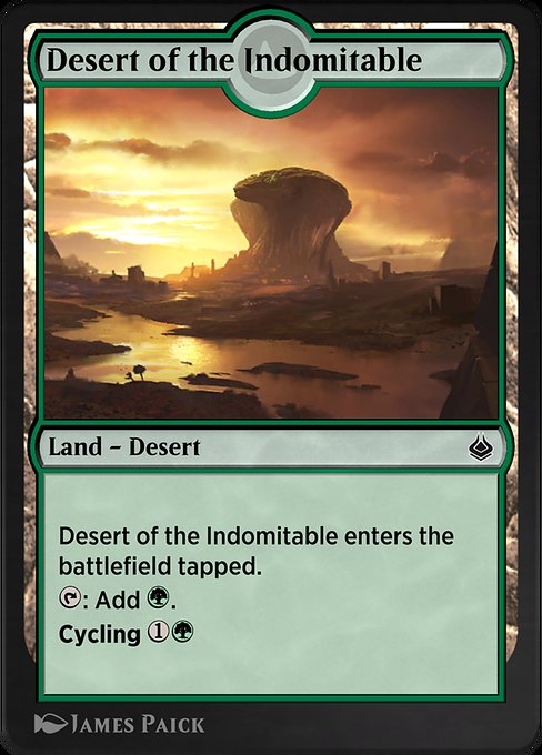 Desert of the Indomitable (Amonkhet Remastered #289)
