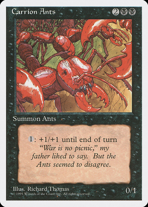 Carrion Ants (Fourth Edition #125)