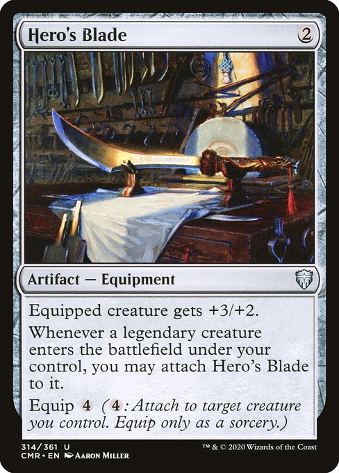 Hero's Blade (Commander Legends #314)