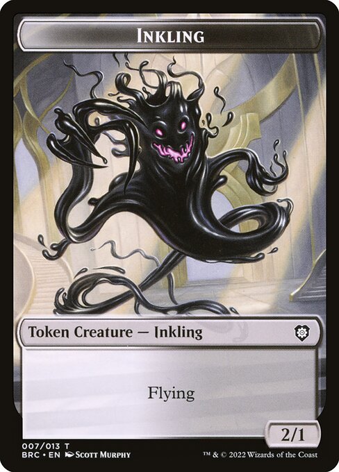 Inkling (The Brothers' War Commander Tokens #7)