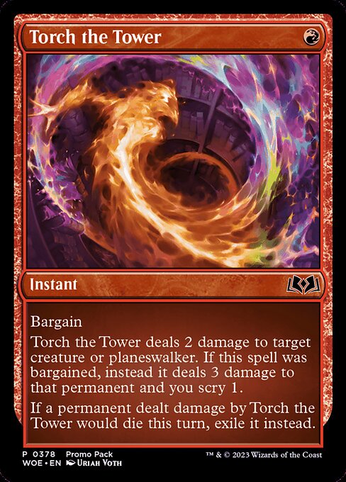 Torch the Tower (Wilds of Eldraine #378)