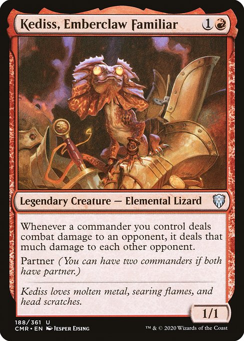 Kediss, Emberclaw Familiar (Commander Legends #188)