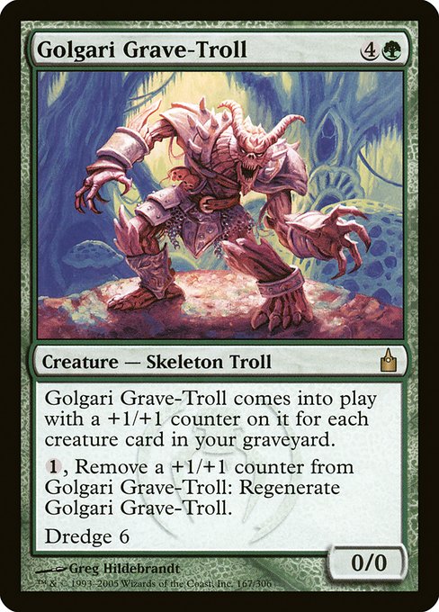 Golgari Grave-Troll card image