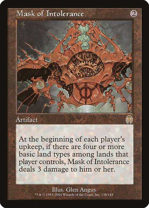 Mask of Intolerance card image