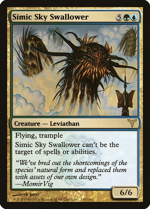 Simic Sky Swallower (Dissension #130)