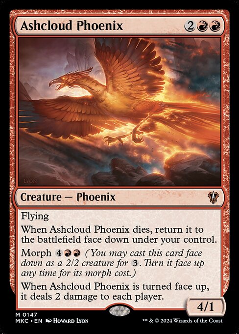 Ashcloud Phoenix (Murders at Karlov Manor Commander #147)