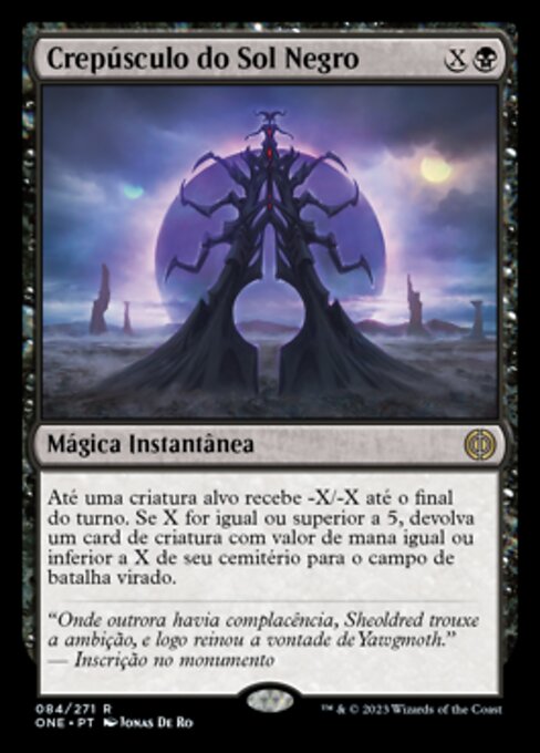 Black Sun's Twilight (Phyrexia: All Will Be One #84)