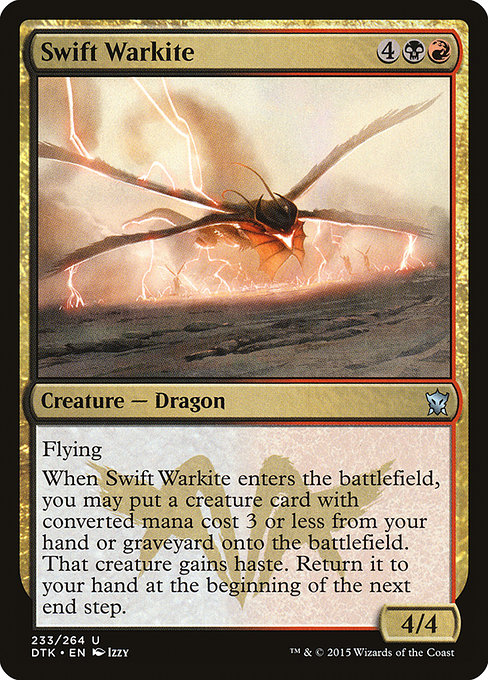 Swift Warkite (Dragons of Tarkir #233)