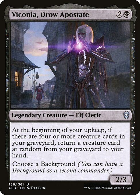 Viconia, Drow Apostate · Commander Legends: Battle for Baldur's Gate (CLB)  #156 · Scryfall Magic: The Gathering Search