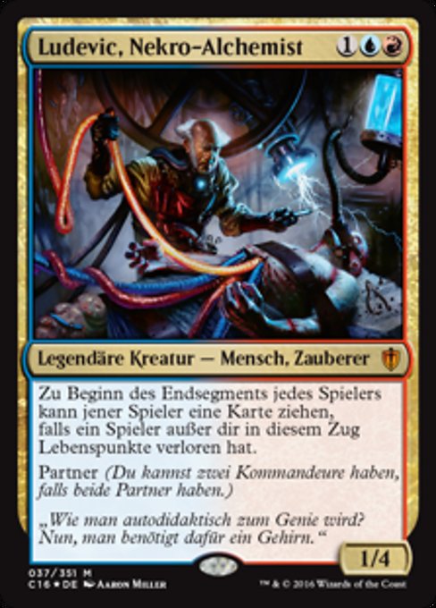 Ludevic, Necro-Alchemist (Commander 2016 #37)