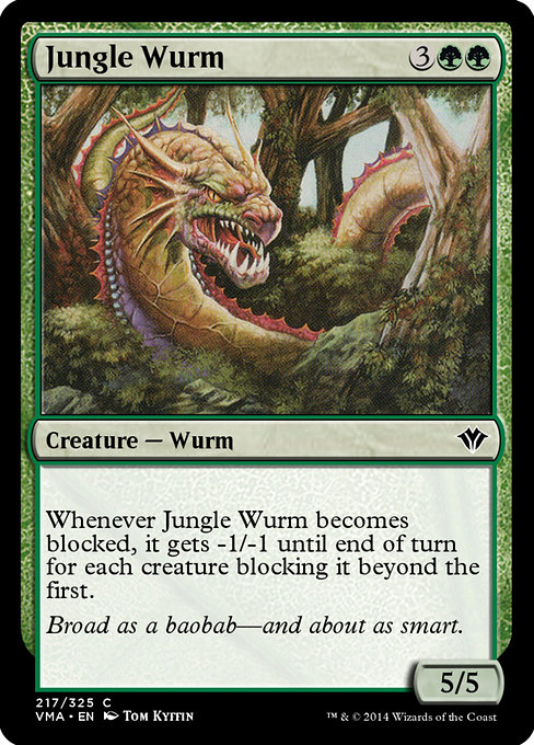Jungle Wurm (Vintage Masters #217)