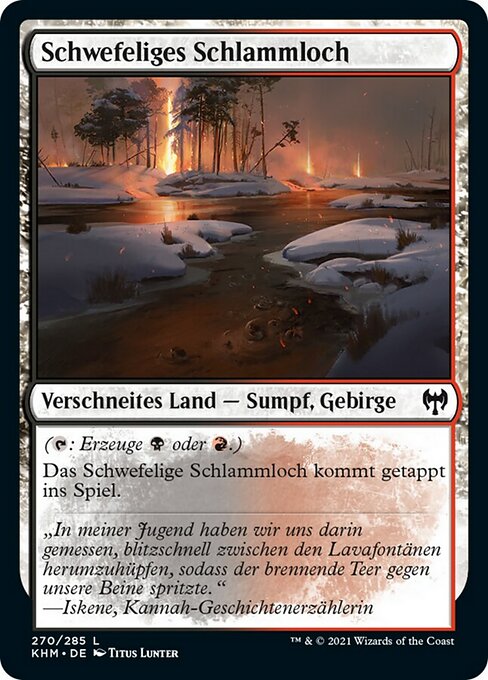 Sulfurous Mire (Kaldheim #270)