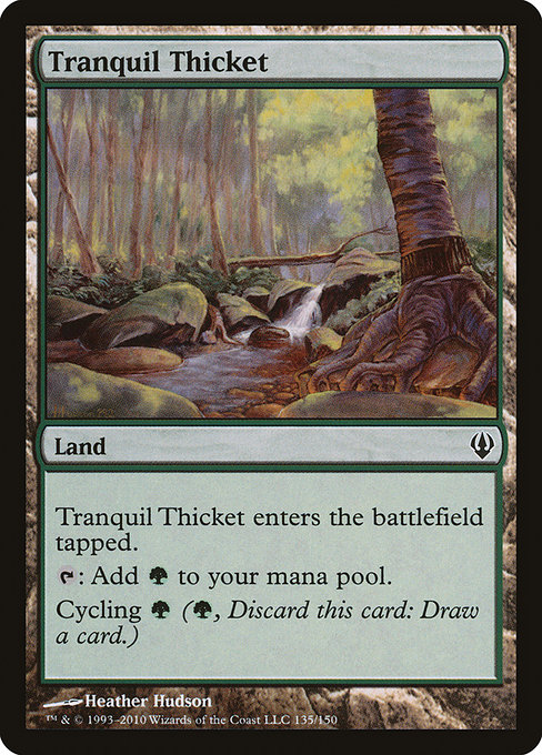 Halliers tranquilles|Tranquil Thicket