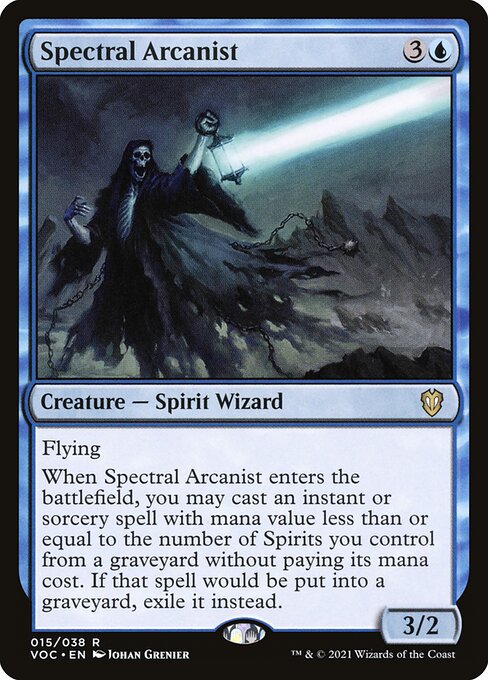 Spectral Arcanist card image