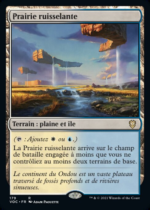 Prairie Stream (Crimson Vow Commander #179)