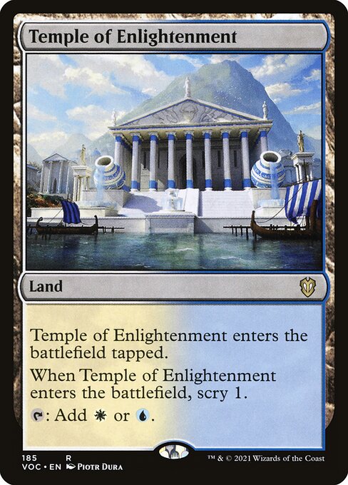 Temple of Enlightenment (Crimson Vow Commander #185)