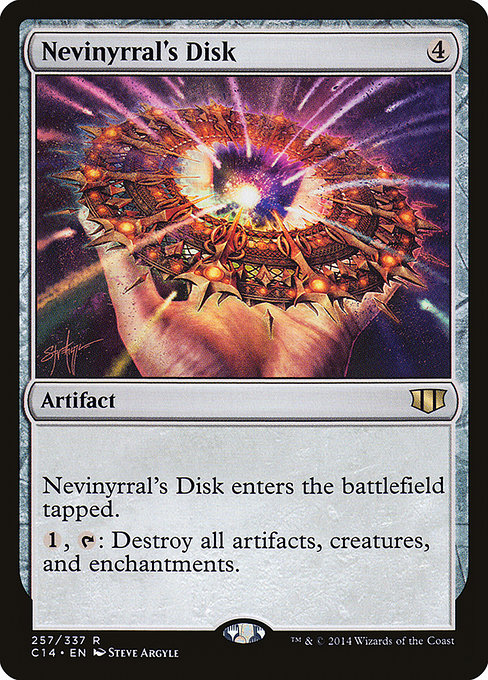 Nevinyrral's Disk (Commander 2014 #257)