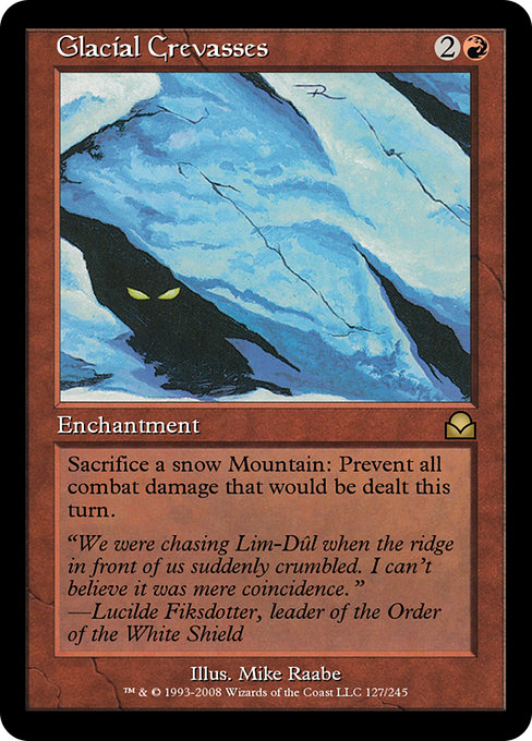 Glacial Crevasses (Masters Edition II #127)