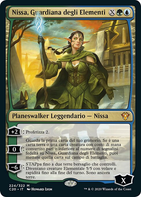 Nissa, Guardiana degli Elementi