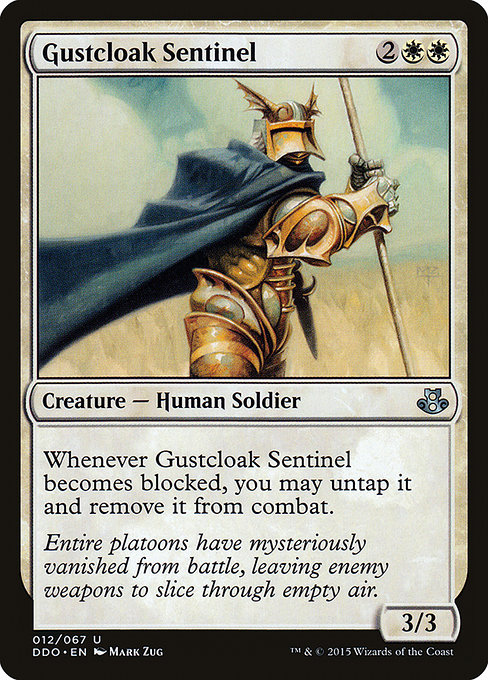 Gustcloak Sentinel (Duel Decks: Elspeth vs. Kiora #12)