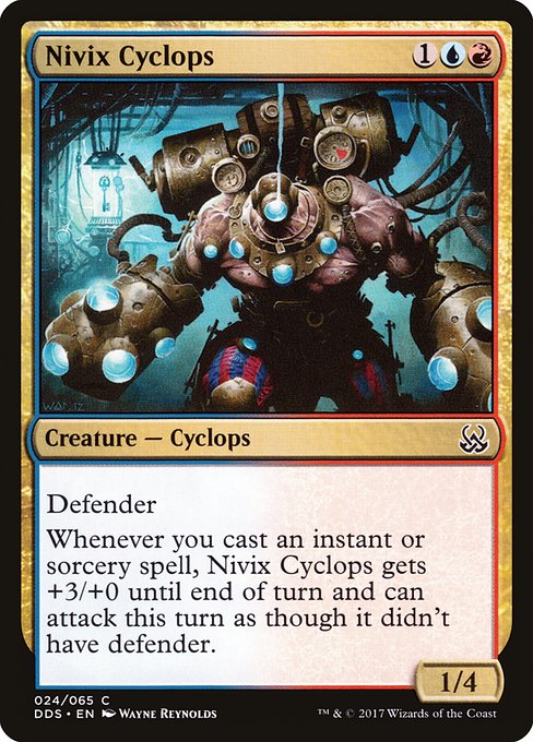 Nivix Cyclops (Duel Decks: Mind vs. Might #24)