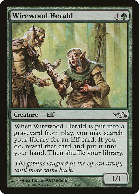 Wirewood Herald (Duel Decks: Elves vs. Goblins #16)