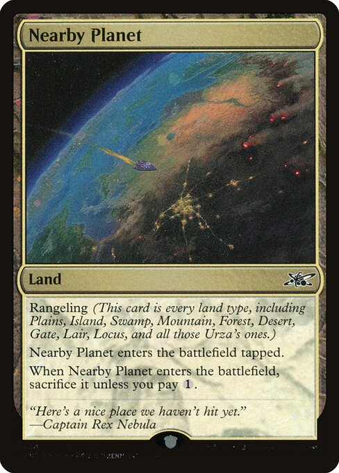 Nearby Planet card image