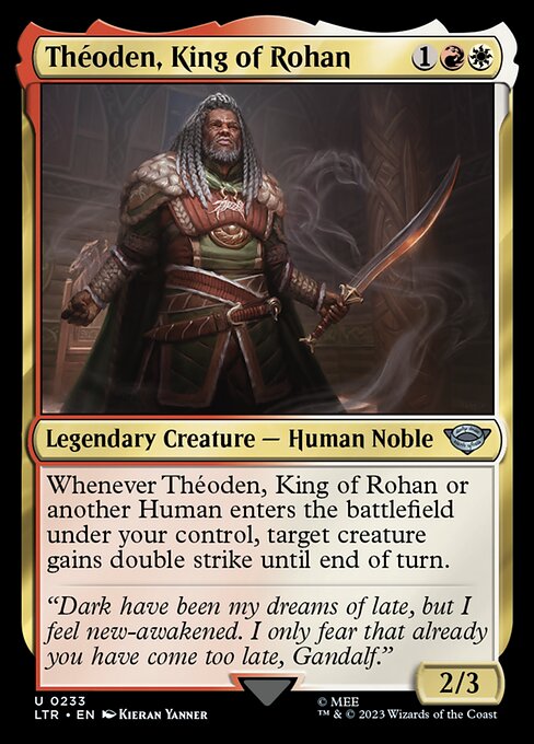 Théoden, King of Rohan card image