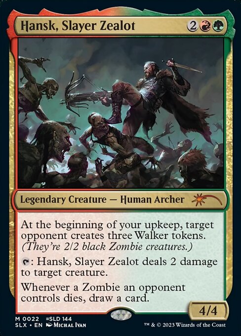 Hansk, Slayer Zealot card image